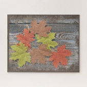 Verstrooide bladeren puzzel (Horizontaal)
