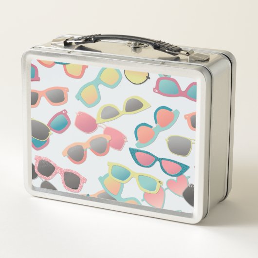 Verstrooide Retro Zonnebril Kinder (Achterkant)