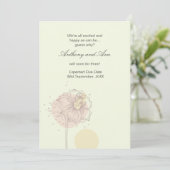 Verstrooide Zaden Zwangerschapsaankondiging Aankondiging (Staand voorkant)