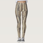 verstuikt hout leggings (Voorkant)