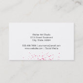 verstuiven | Expressive II (hot pink) Visitekaartje (Achterkant)