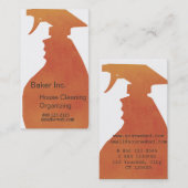 Verstuiver voor huishoudelijk gebruik visitekaartje (Voorkant / Achterkant)