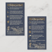 Verstuiver voor nabehandeling visitekaartje (Voorkant / Achterkant)