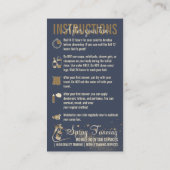 Verstuiver voor nabehandeling visitekaartje (Achterkant)