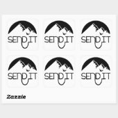 Verstuur de sticker (Vel)