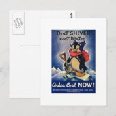 Verstuur de volgende winter niet  WW2 Briefkaart (Voorkant / Achterkant)