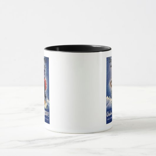 Verstuur de volgende winter niet  WW2 Mok (Midden)