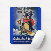 Verstuur de volgende winter niet  WW2 Muismat (Met muis)