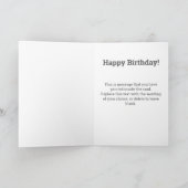 Verstuur een liedje met QR-code op een verjaardag Kaart (Binnen)