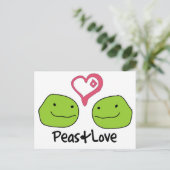 Verstuur een liefje briefkaart (Staand voorkant)