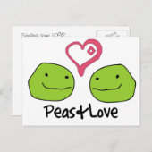 Verstuur een liefje briefkaart (Voorkant / Achterkant)