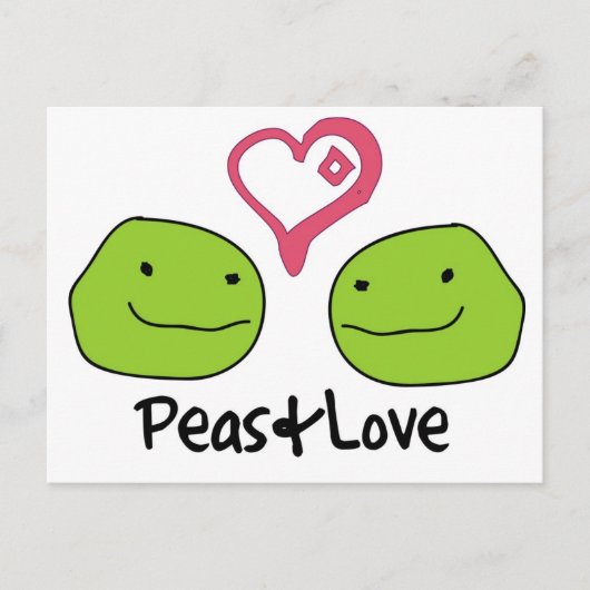 Verstuur een liefje briefkaart (Voorkant)