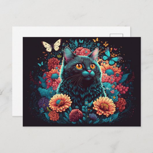 Verstuur een vrolijke wens met een uniek Briefkaar Briefkaart (Voorkant / Achterkant)