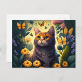 Verstuur een vrolijke wens met een uniek Briefkaar Briefkaart (Voorkant / Achterkant)