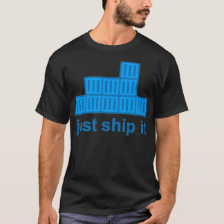 Verstuur het gewoon Docker Hackathon Programming T T-shirt