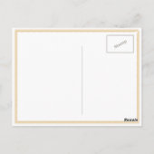 Verstuur je groeten met een spoeldop briefkaart (Achterkant)