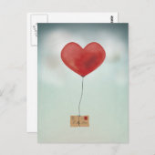 Verstuur je liefde. briefkaart (Voorkant / Achterkant)