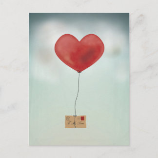 Verstuur je liefde. briefkaart