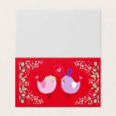 Verstuur je liefde kaart (Buitenkant ongevouwen)