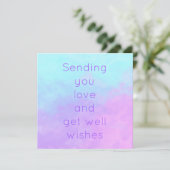 Verstuur je liefhebt en geniet van goede wensen me (Staand voorkant)