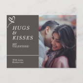 Verstuur Knuffels & Kusjes met Aangepaste Foto Val Briefkaart (Voorkant)