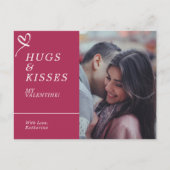 Verstuur Knuffels & Kusjes met Aangepaste Foto Val Briefkaart (Voorkant)