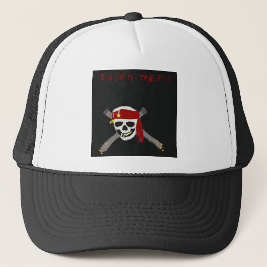 Verstuur me Timers. Trucker Pet (Voorkant)