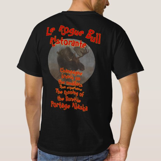 Verstuur Porc Pate Nero D'Avola en Euro's T-shirt (Achterkant)