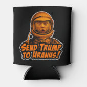 Verstuur Trump naar Uranus. Blikjeskoeler (Voorkant)