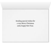 Verstuur Vreugde met deze blauwe tone-on-tone vaka (Binenzijde Horizontaal (Onderkant))