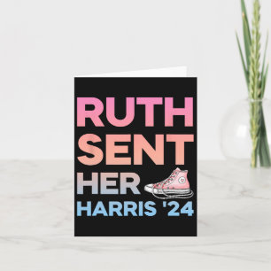 Verstuurde haar Harris 24 Feminist Kamala Woman Pr Kaart