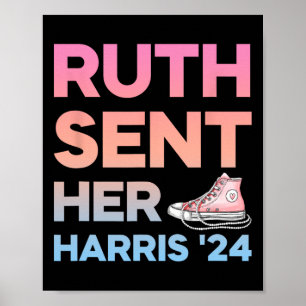 Verstuurde haar Harris 24 Feminist Kamala Woman Pr Poster
