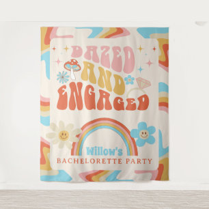 Versuft en betrokken Bachelorette Party Decor Wandkleed