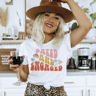 Versuft en Betrokken Bachelorette Party T-shirt