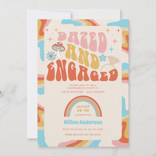 Versuft en betrokken vrijgezelle weekendroute kaart (Voorkant)