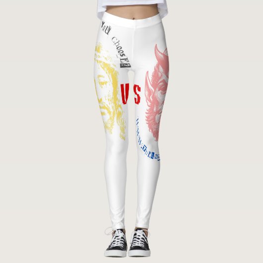 versus ontwerp leggings (Voorkant)