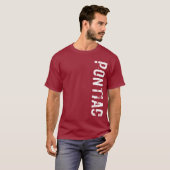 Vert Pontiac Logo Apparel T-shirt (Voorkant volledig)