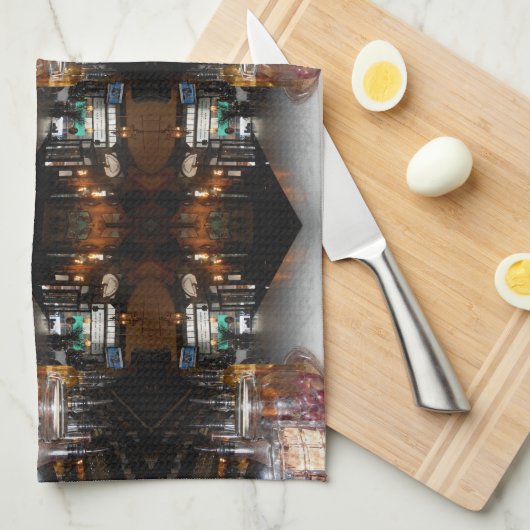 Vertaalbaarheid met eenvoud theedoek (Quarter Fold)