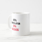 Vertaalbaasje Koffiemok (Voorkant links)