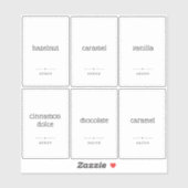 Vertaalbare heldere 2x3-inch Stickers met etiket o (Vel)