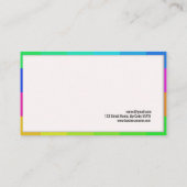 Vertaald Baby kruipend Visitekaartje (Achterkant)