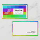 Vertaald Baby kruipend Visitekaartje (Voorkant / Achterkant)