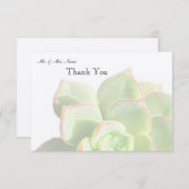 Vertaald groen succes bedankt (Voorkant / Achterkant)