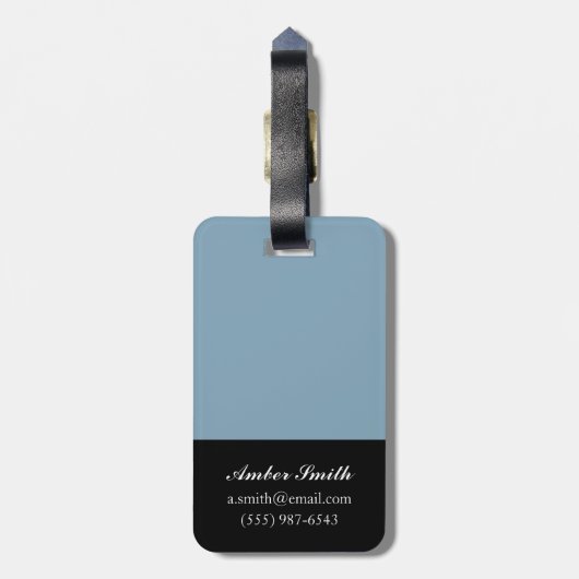 Vertaald II Bagagelabel (Achterkant verticaal)