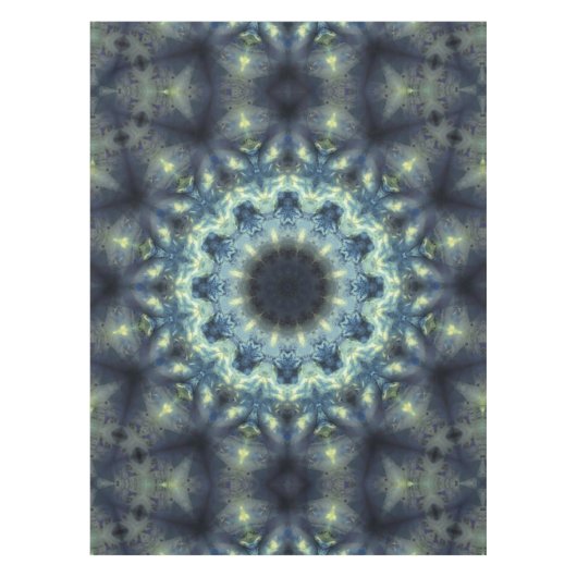Vertaalde Crystal Kaleidoscope Mandala Tafelkleed (Voorkant)