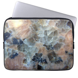 Vertaalde, graniet laptophoes laptop sleeve