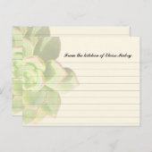 Vertaalde, succesvolle, persoonlijke Ontvangingska Briefkaart (Voorkant / Achterkant)