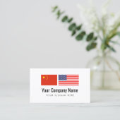 Vertaaldienst Chinese vertaler Engels Visitekaartje (Staand voorkant)