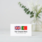 Vertaaldiensten Engelse Portugese vertaler Visitekaartje (Staand voorkant)