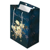 Vertakking van de Douane van Witte Rijen Medium Cadeauzakje (Voorkant Gekanteld)